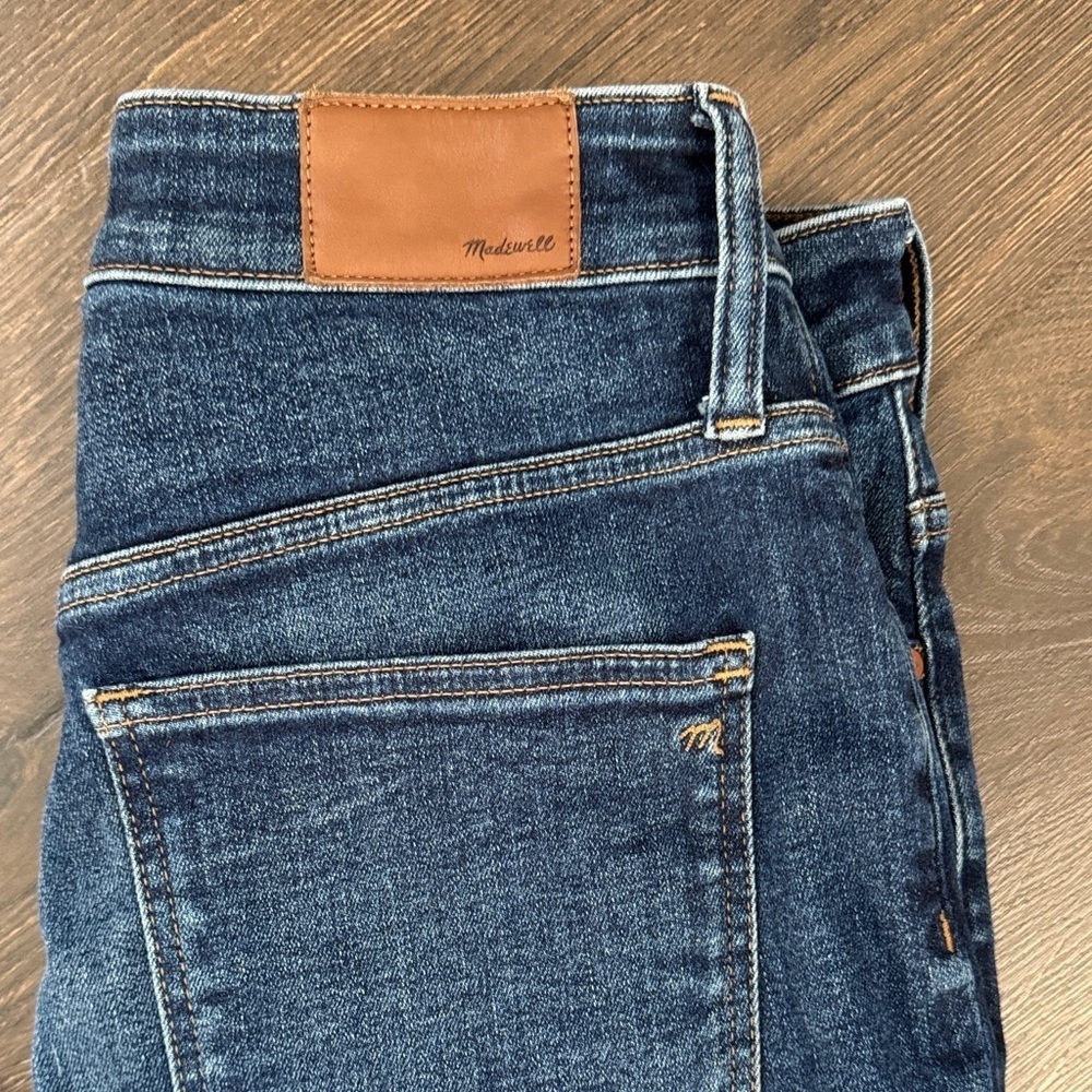 Madewell Curvy High Rise Skinny size 29 Classic Blue Denim Jeans - Picture 9 of 9